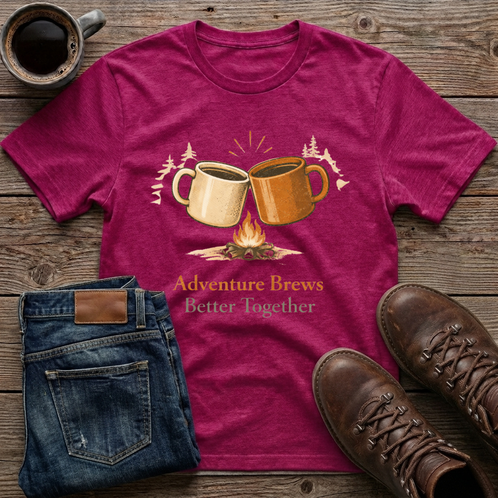 Adventure Brews Better Together T-Shirt