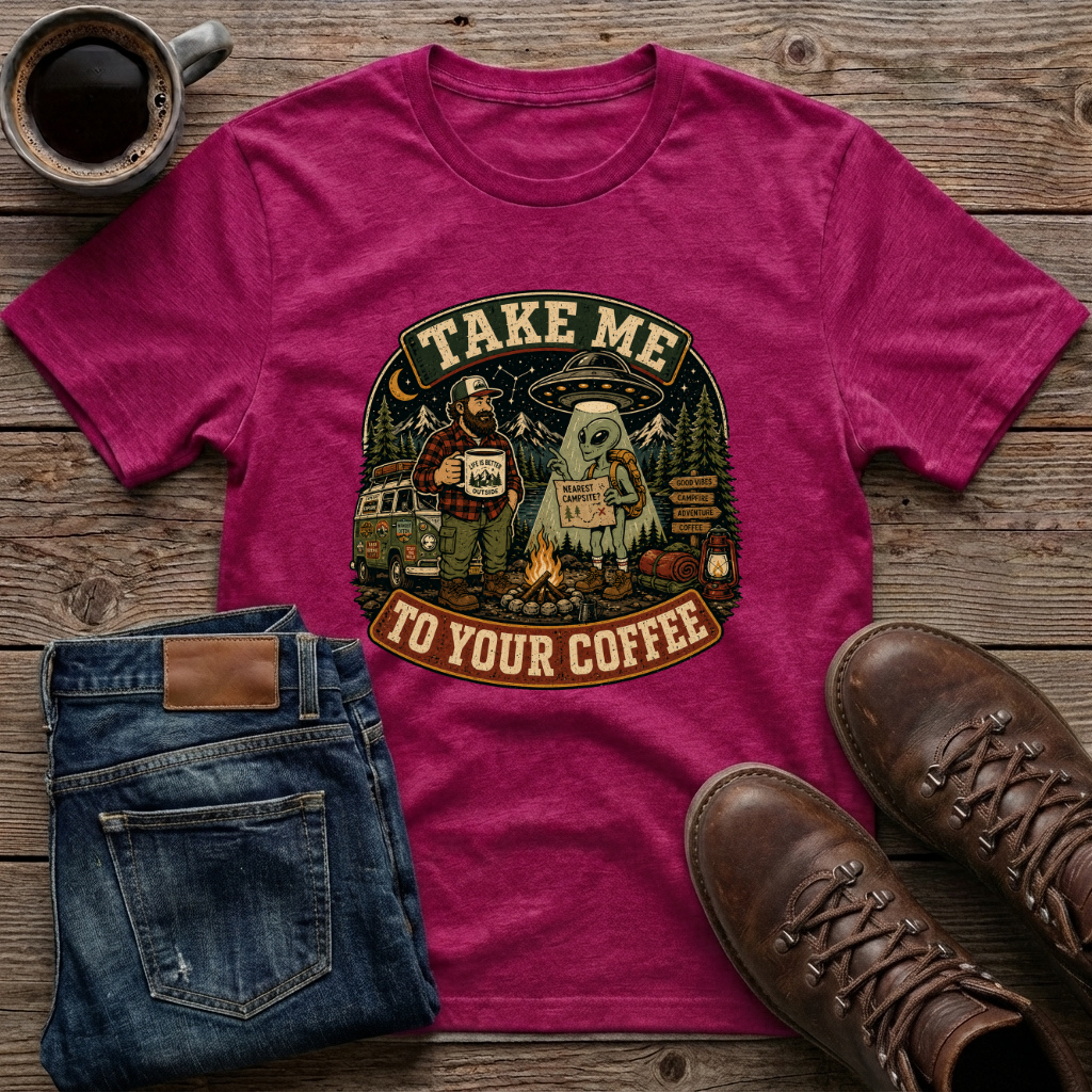 Take Me To Your Coffee T-Shirt