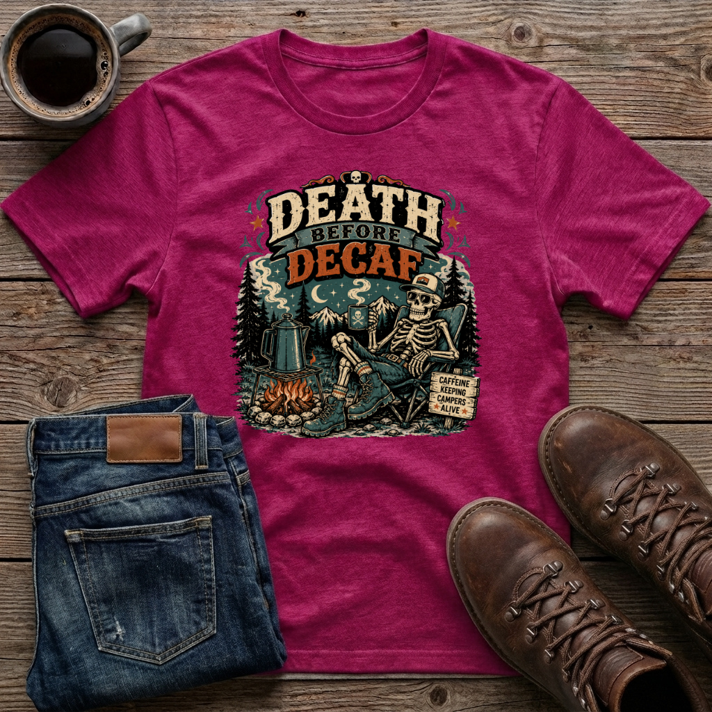 Death Before Decaf T-Shirt