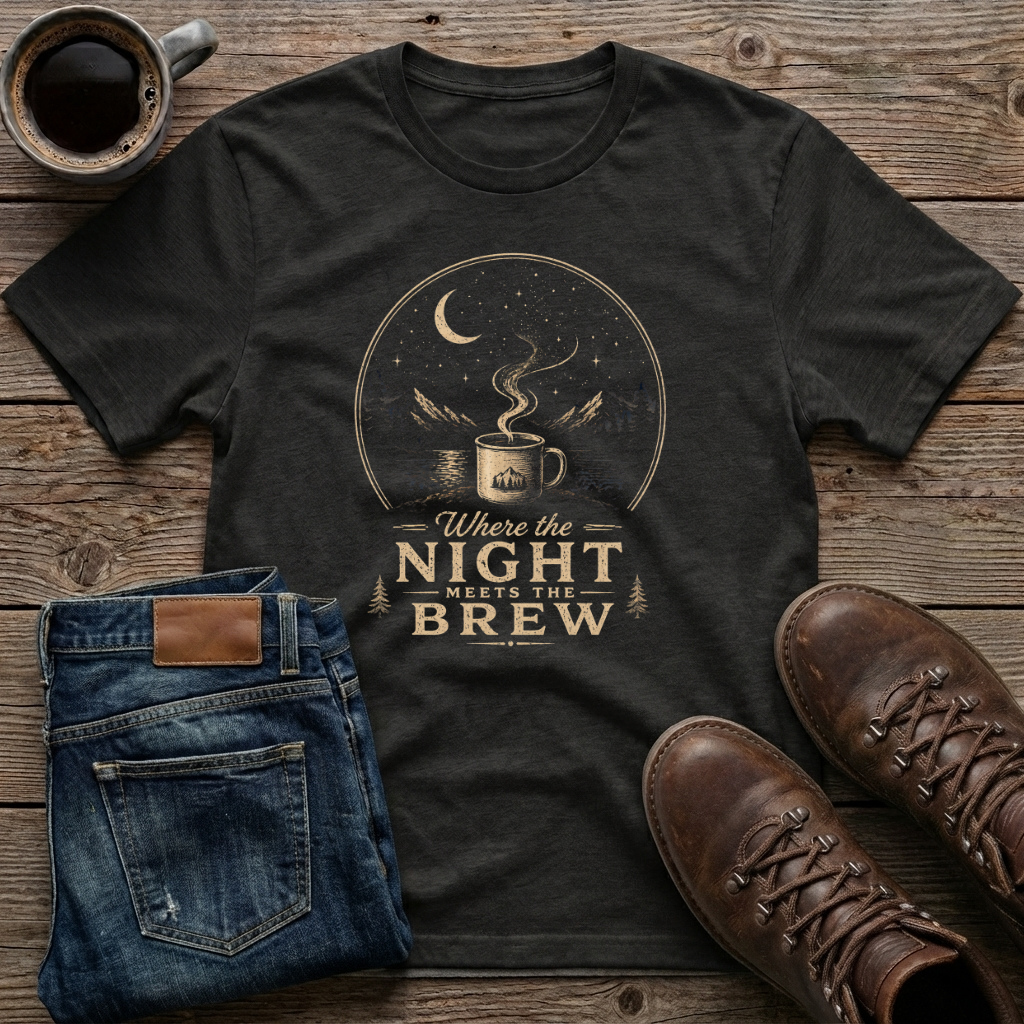 Where The Night Meets The Brew T-Shirt