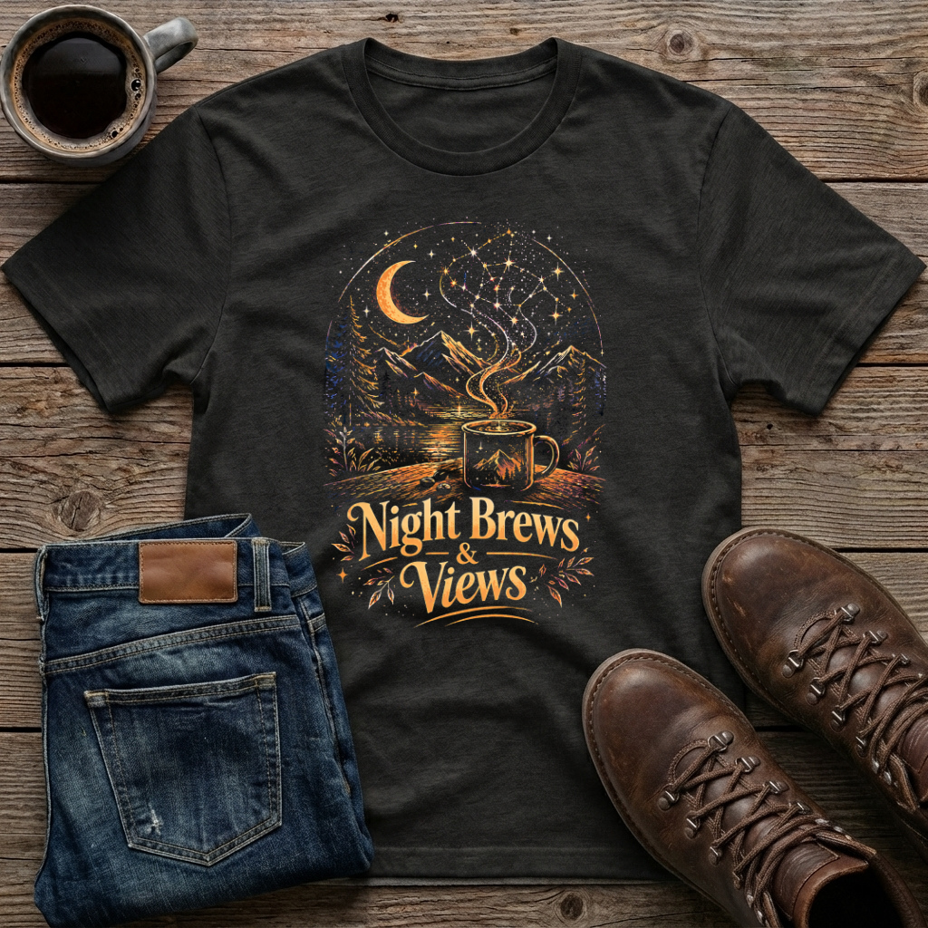 Night Brews & Views T-Shirt