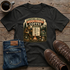 Camping Rule 1 Never Forget Coffee T-Shirt