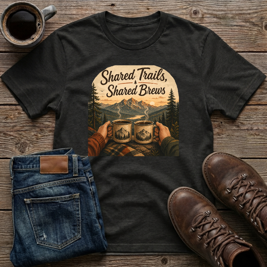 Shared Trails Shared Brews T-Shirt