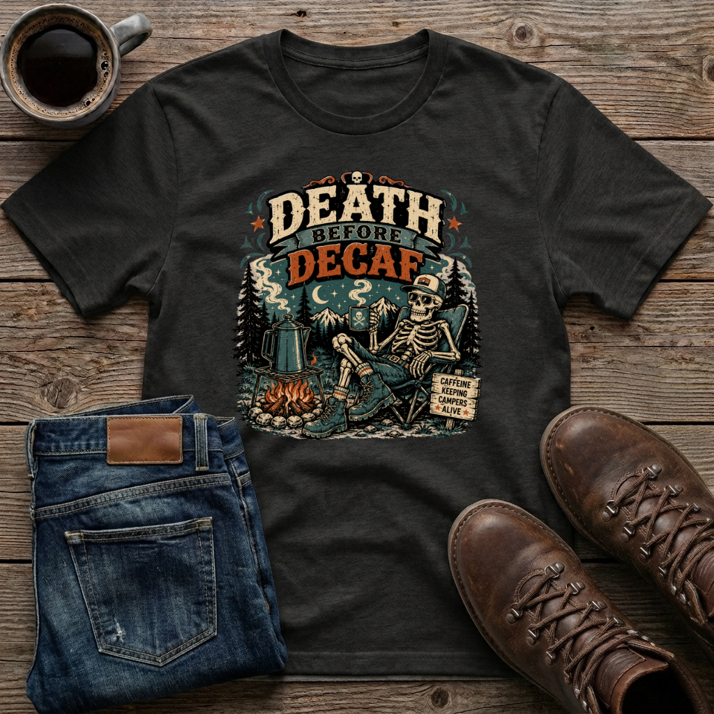 Death Before Decaf T-Shirt