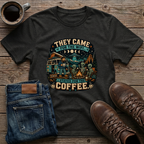They Came For The Wifi T-Shirt
