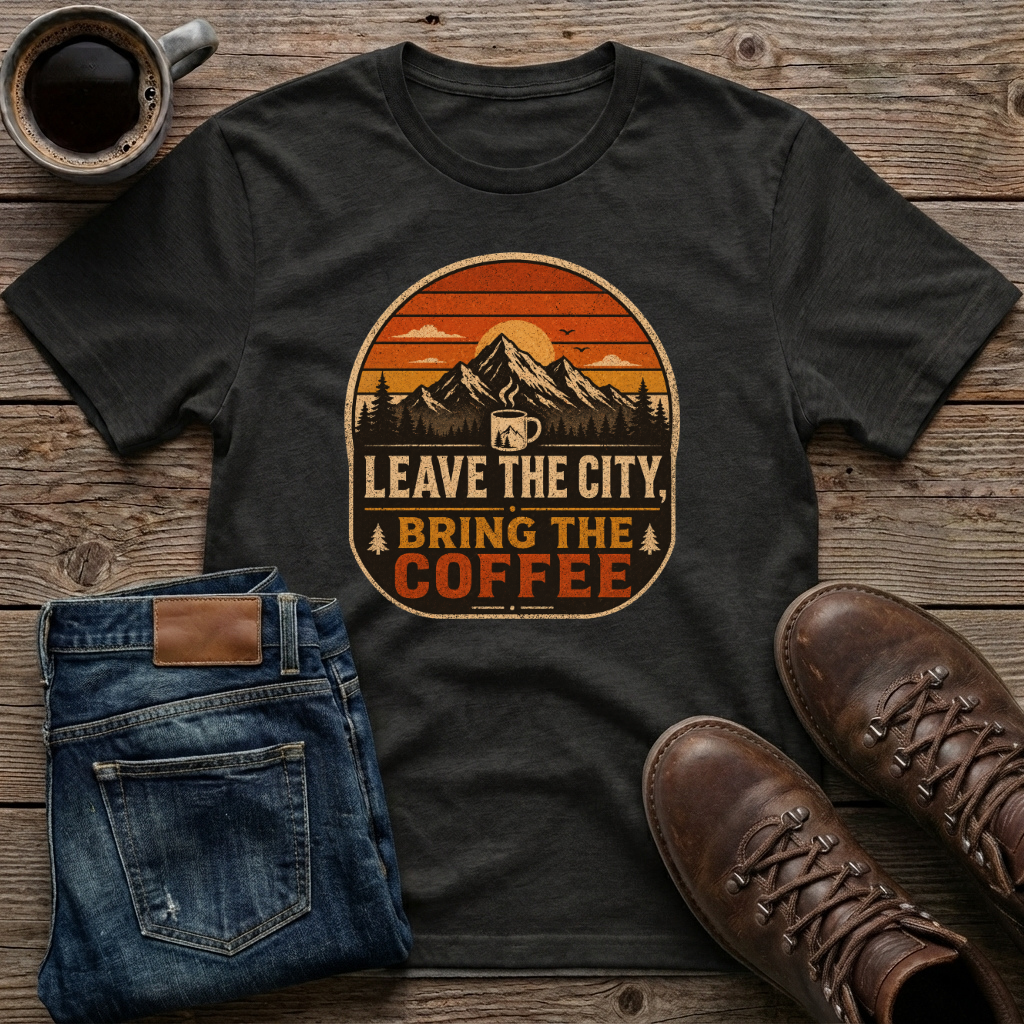 Leave The City Bring The Coffee T-Shirt
