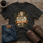 Owl Stay Up For Camp Coffee T-Shirt