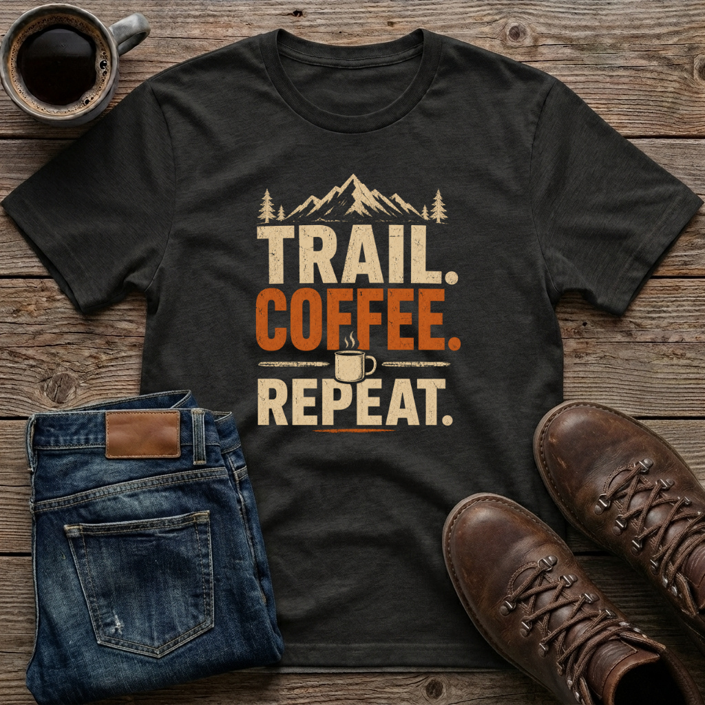Trail Coffee Repeat T-Shirt