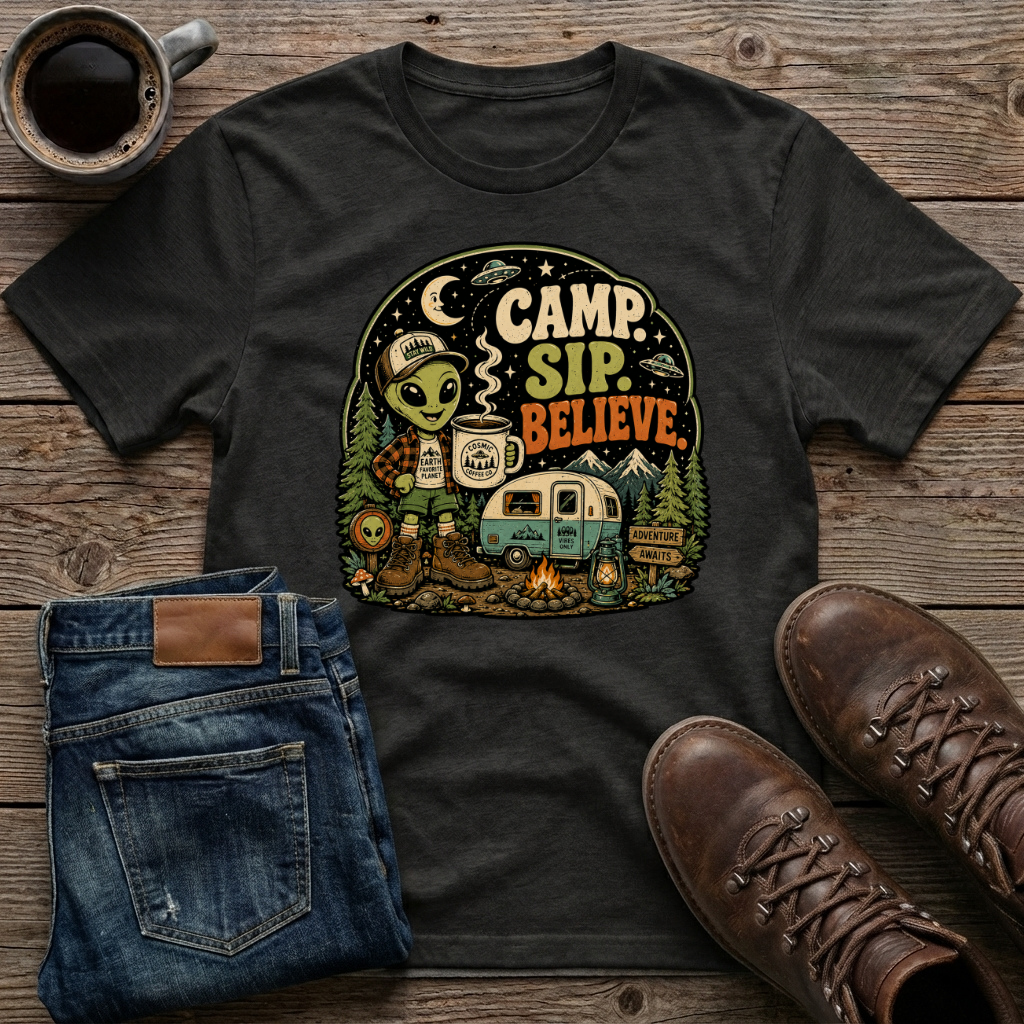 Camp Sip Believe T-Shirt
