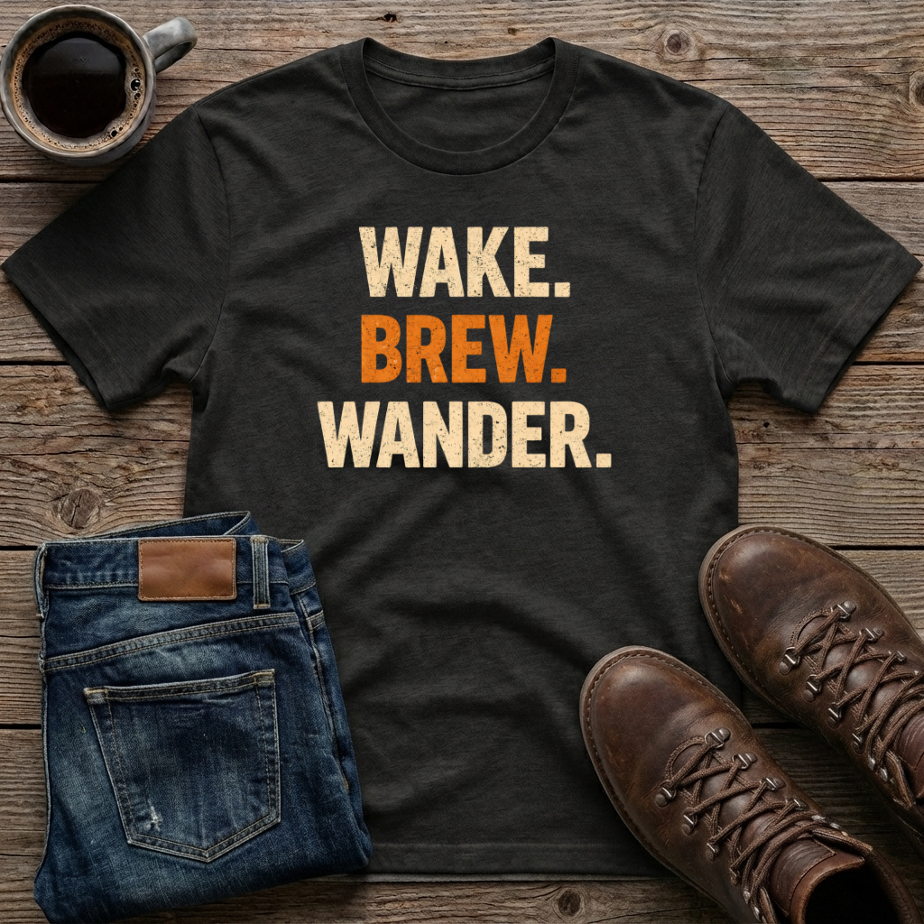 Wake Brew Wander T-Shirt