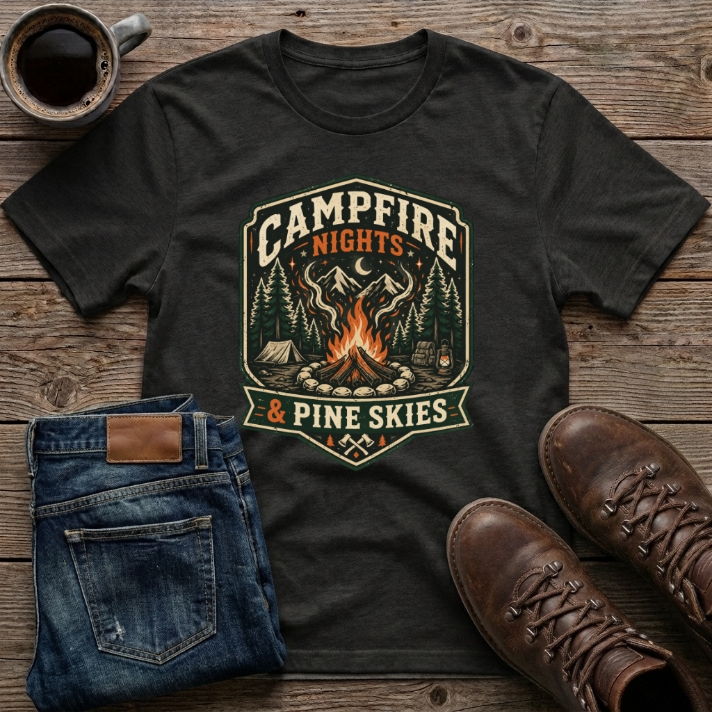 Campfire Nights & Pine Skies T-Shirt
