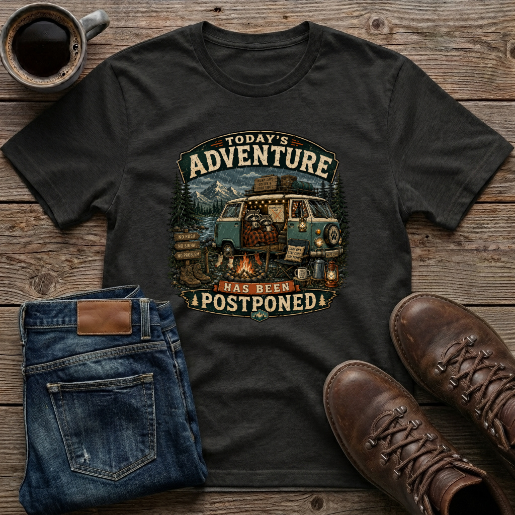 Today's Adventure Has Been Postponed T-Shirt