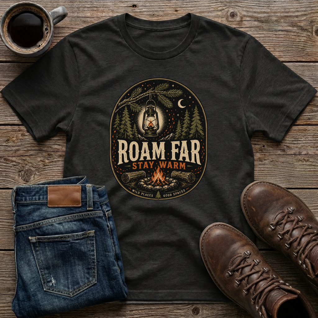 Roam Far Stay Warm T-Shirt