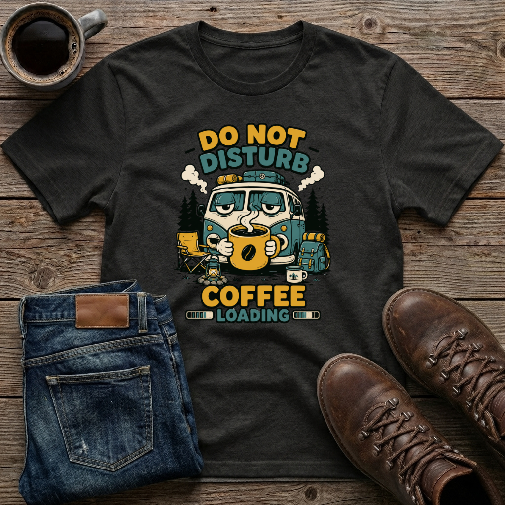 Do Not Distrurb Coffee Loading T-Shirt