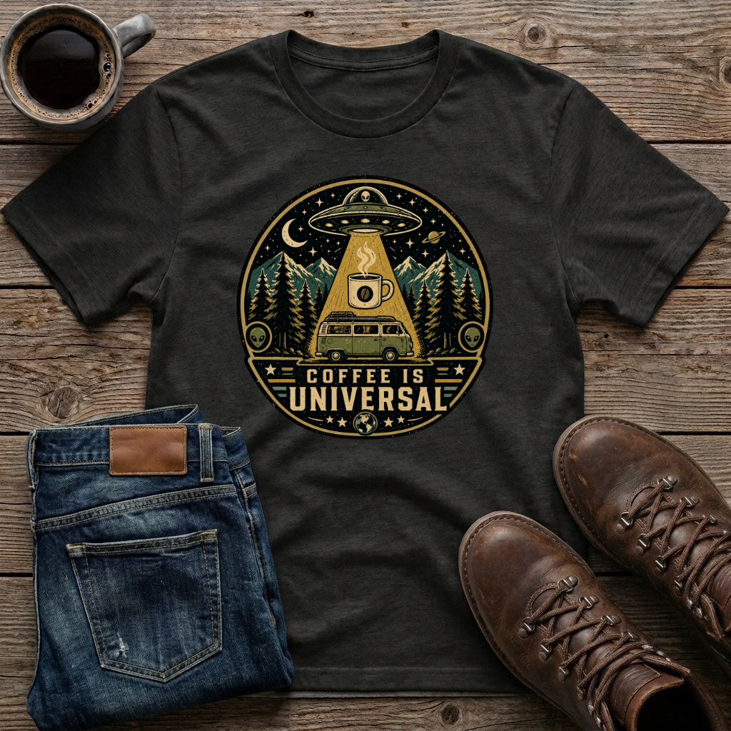 Coffee Is Universal T-Shirt