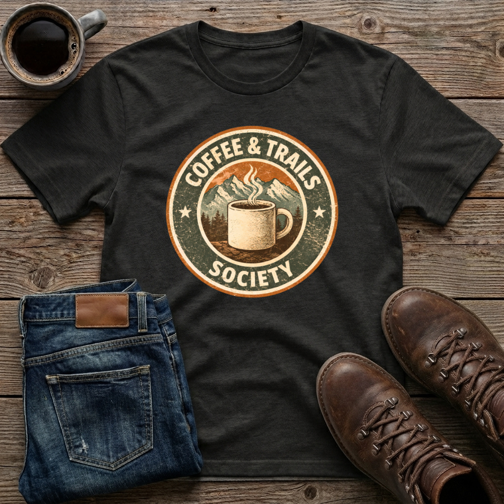 Coffee & Trails Society T-Shirt
