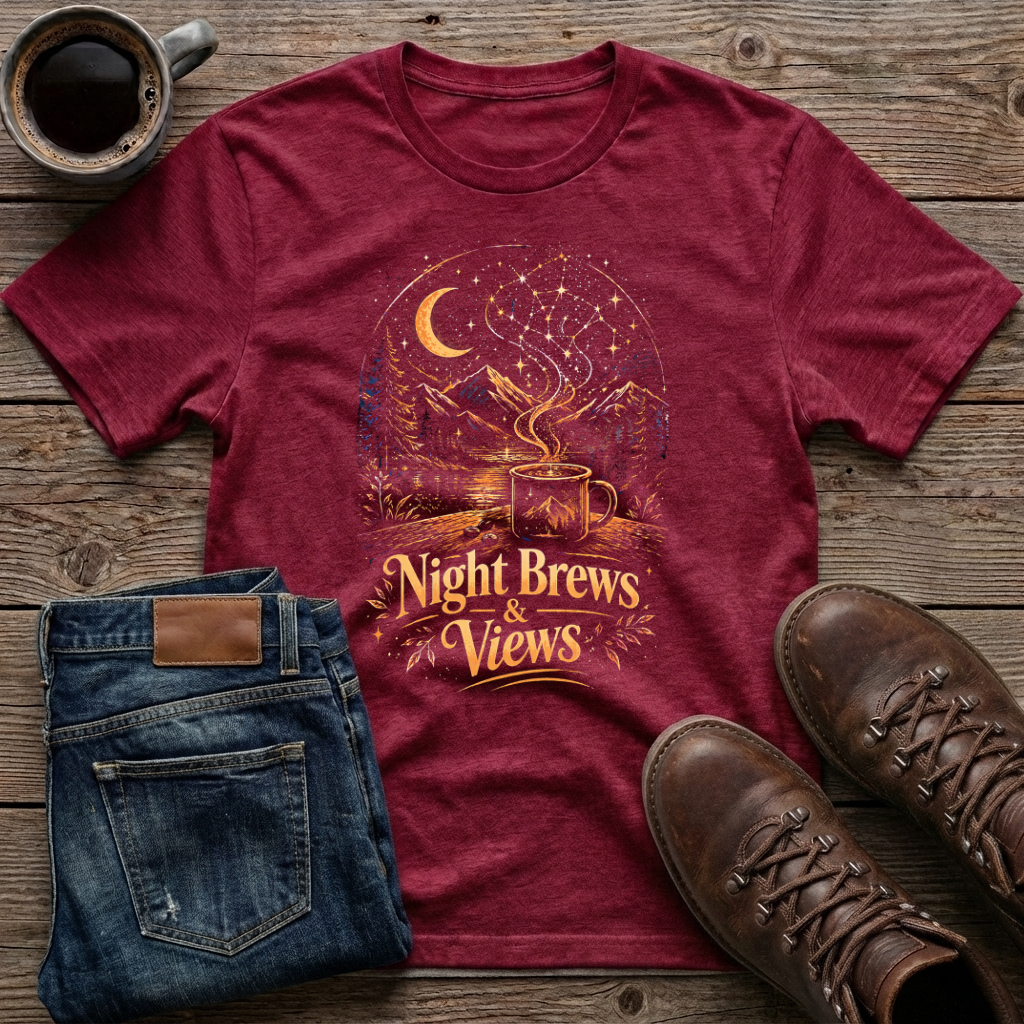 Night Brews & Views T-Shirt