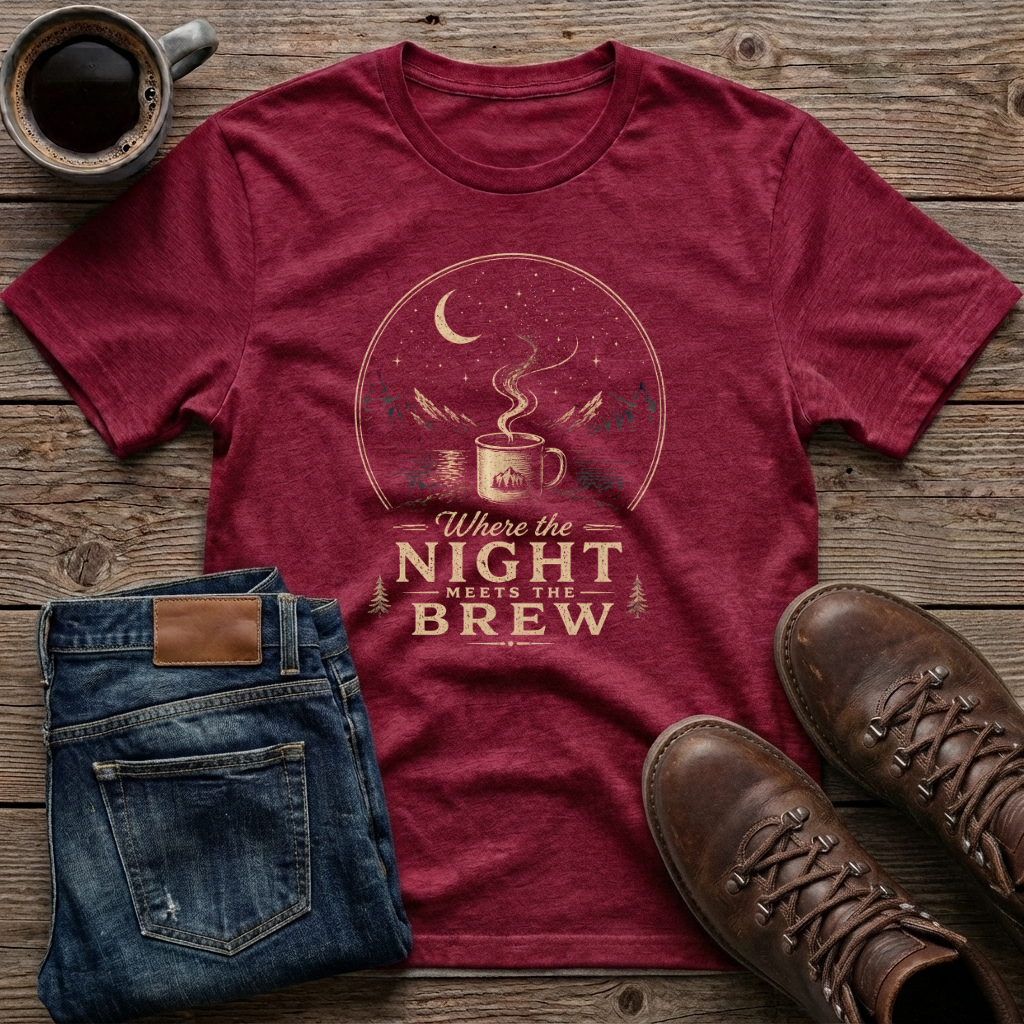 Where The Night Meets The Brew T-Shirt
