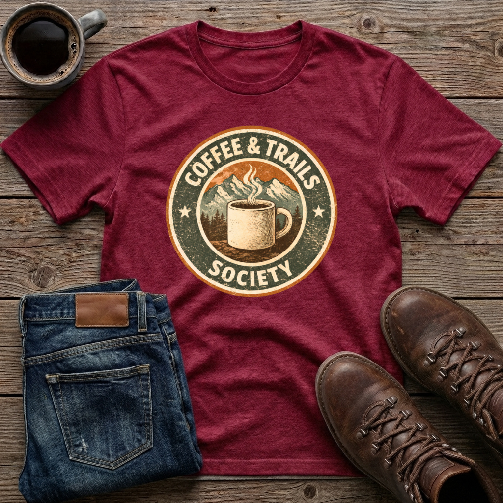 Coffee & Trails Society T-Shirt