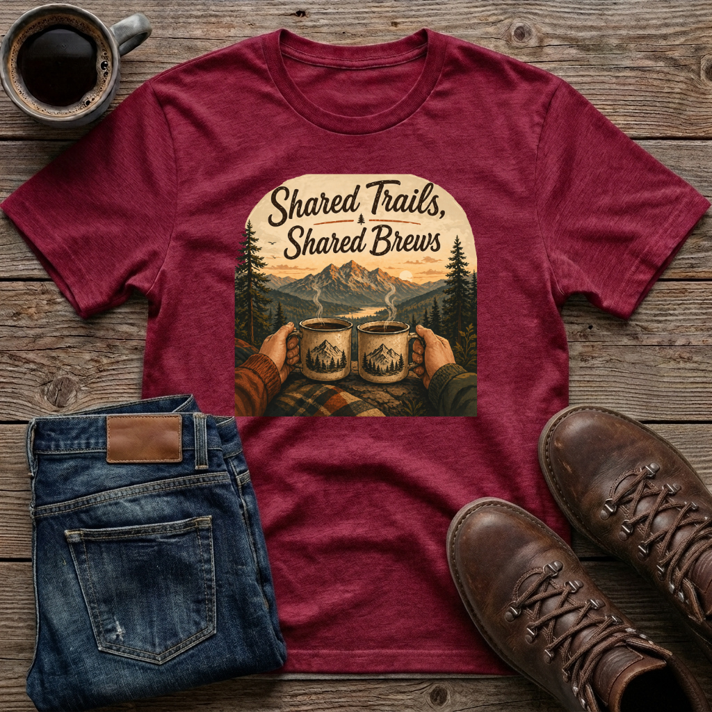 Shared Trails Shared Brews T-Shirt