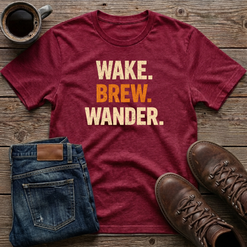 Wake Brew Wander T-Shirt
