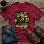 Wildlife Watching Me Drink Coffee T-Shirt
