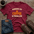 Running on Coffee & Fresh Air T-Shirt