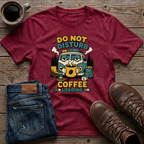 Do Not Distrurb Coffee Loading T-Shirt