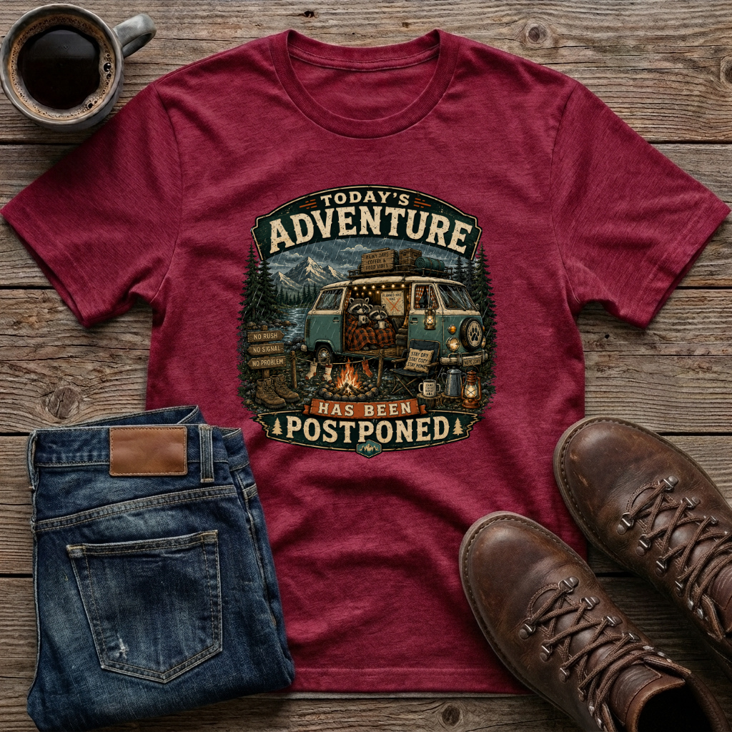 Today's Adventure Has Been Postponed T-Shirt