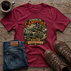 Running On Campfire Coffee & Bad Decisions T-Shirt