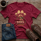 Paws Trails & Coffee T-Shirt