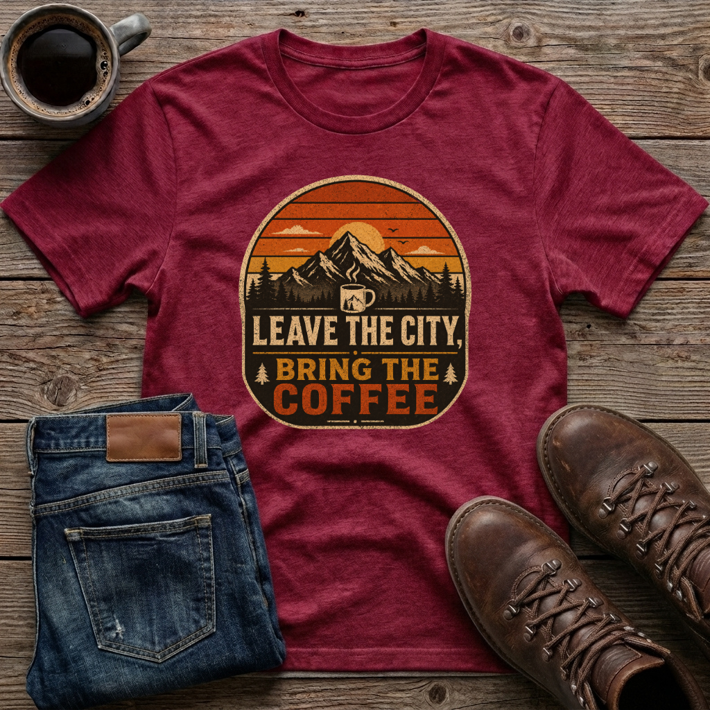 Leave The City Bring The Coffee T-Shirt