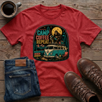 Camp Coffee Repeat 3 T-Shirt