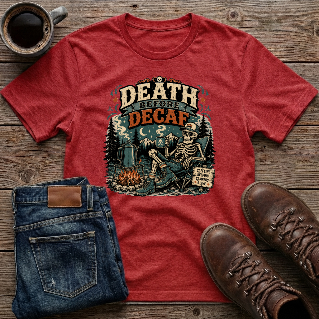 Death Before Decaf T-Shirt