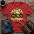 Fueled by Campfires & Caffeine T-Shirt
