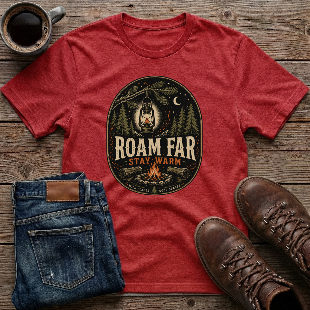 Roam Far Stay Warm T-Shirt
