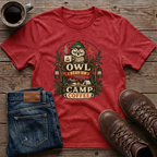 Owl Stay Up For Camp Coffee 2 T-Shirt