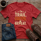 Trail Coffee Repeat T-Shirt