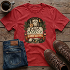 Owl Stay Up For Camp Coffee T-Shirt