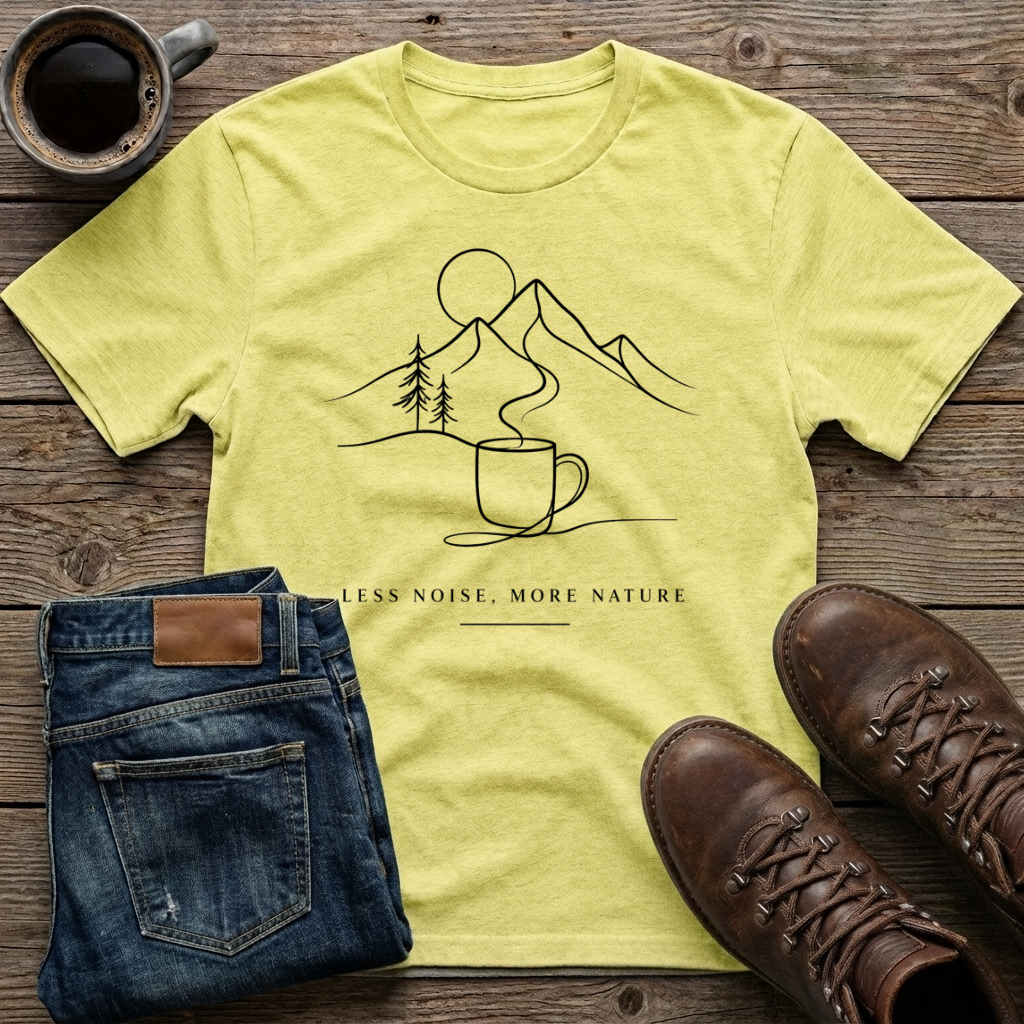 Less Noise More Nature T-Shirt