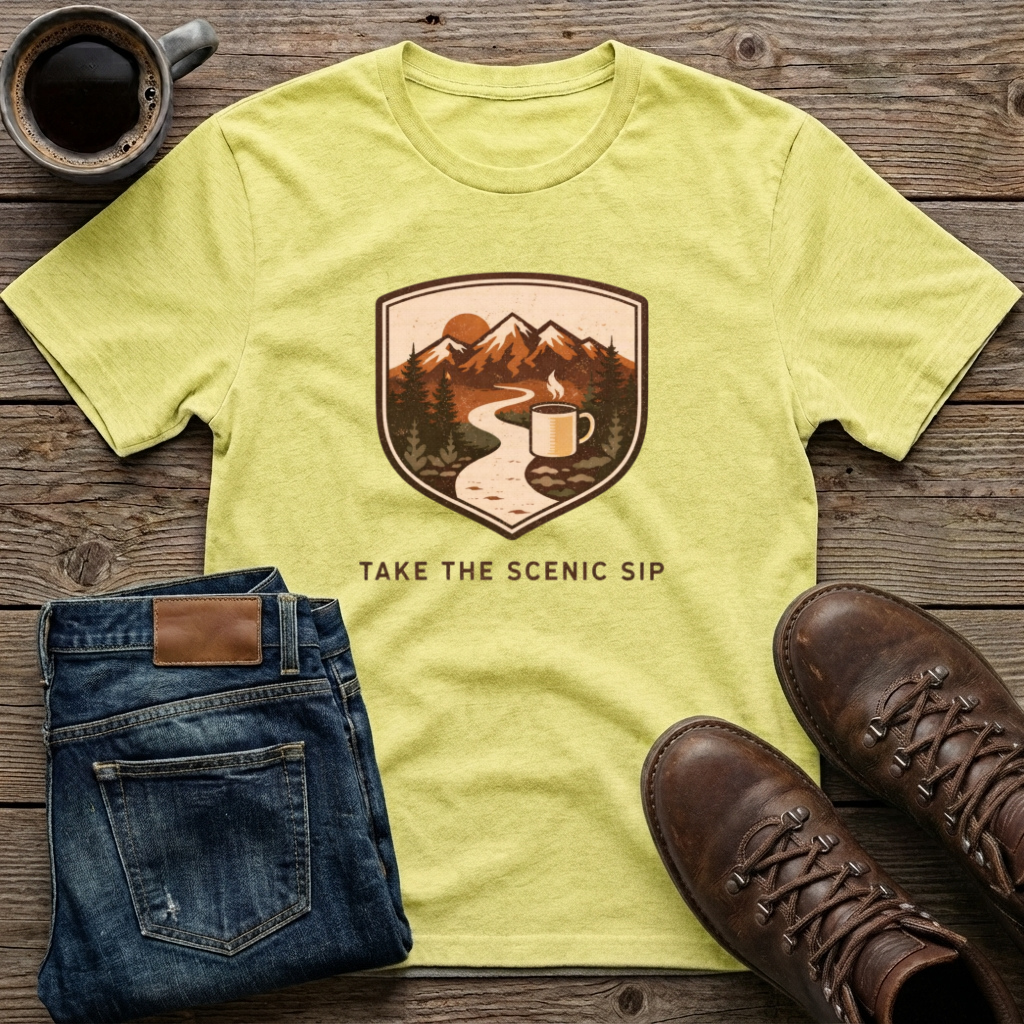Take The Scenic Sip T-Shirt