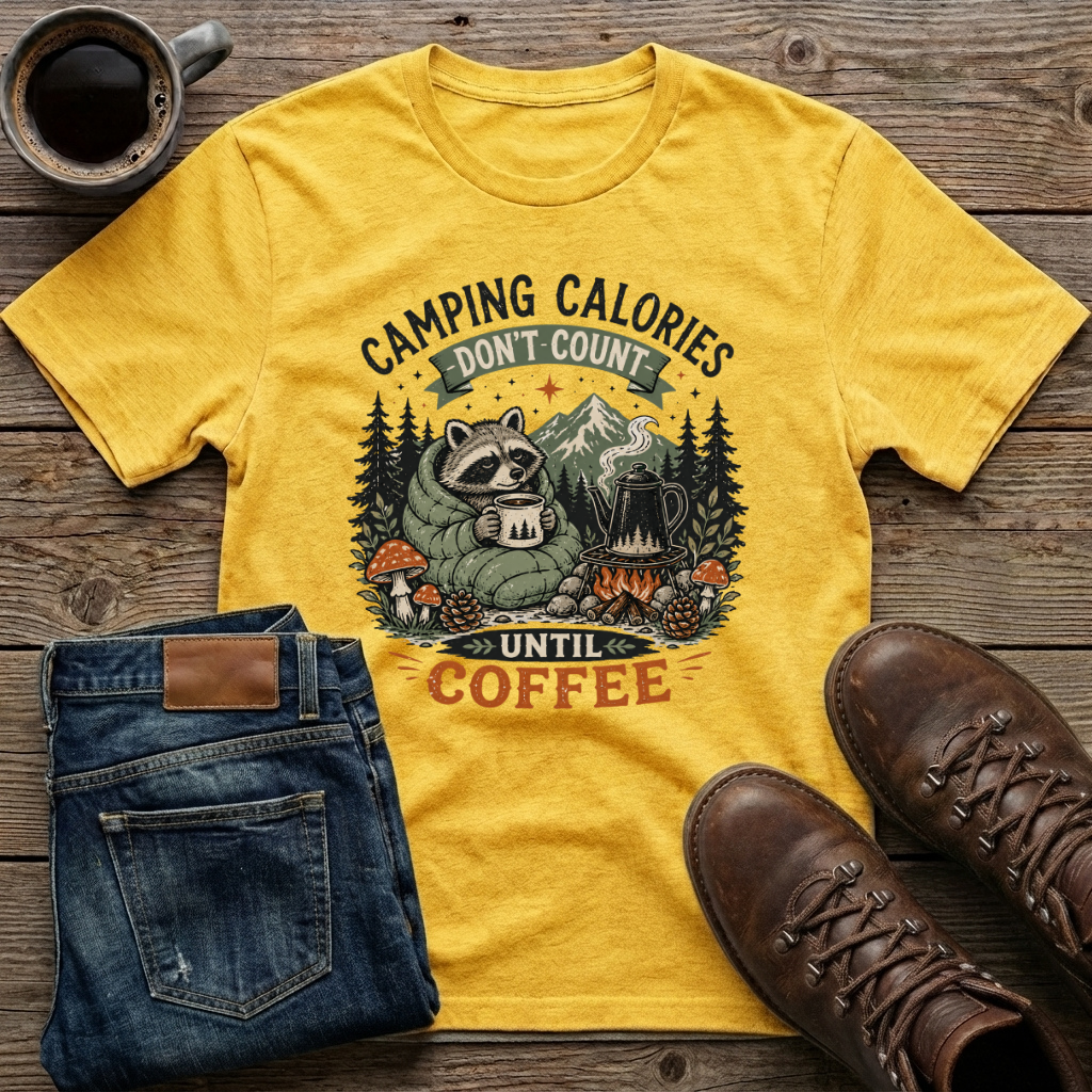 Don't Count Until Coffee T-Shirt