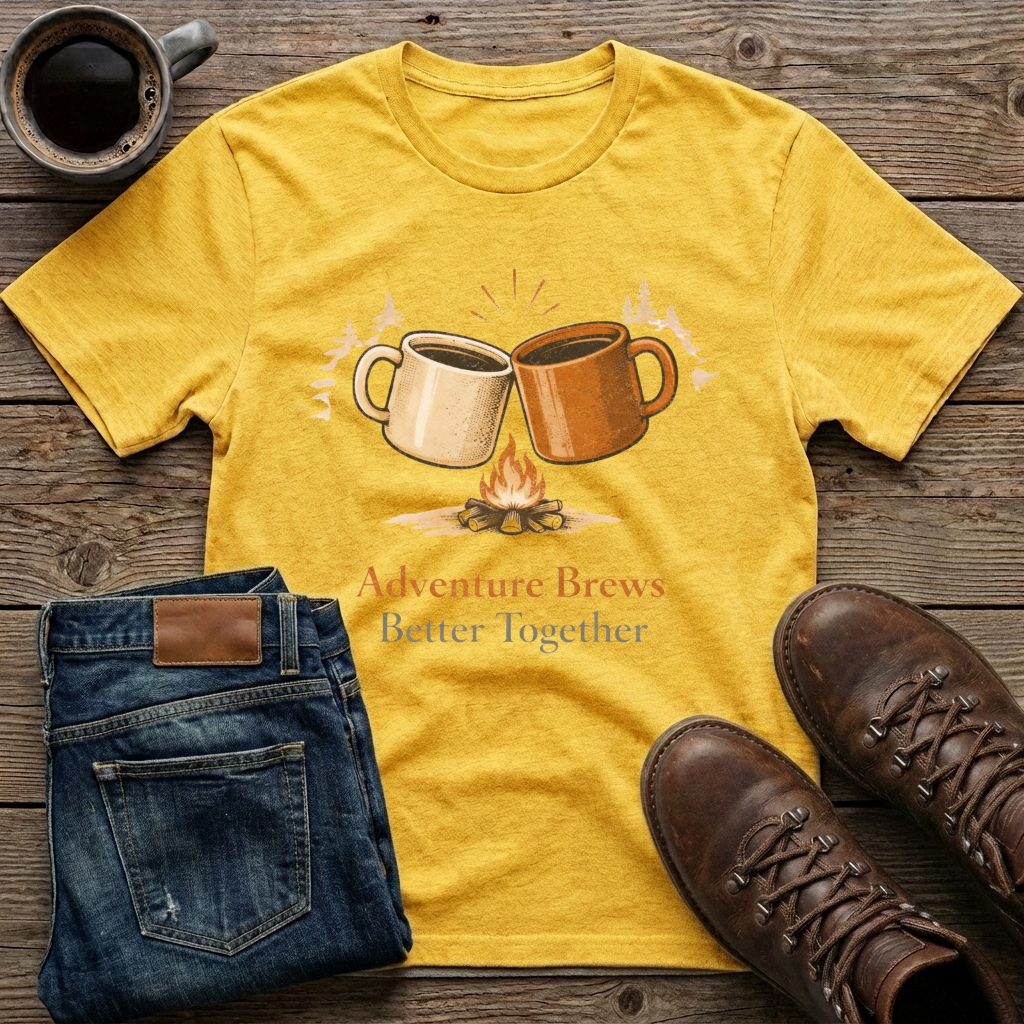 Adventure Brews Better Together T-Shirt