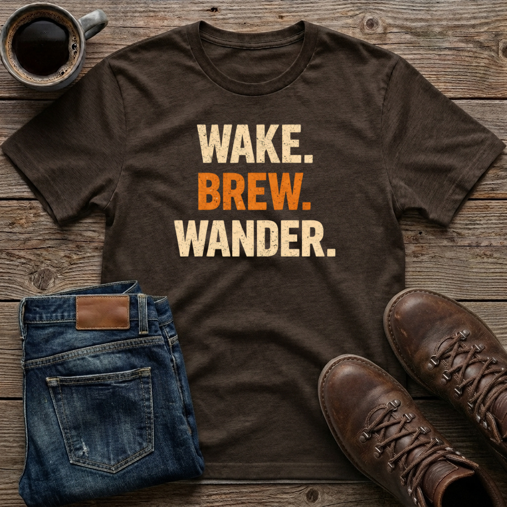Wake Brew Wander T-Shirt