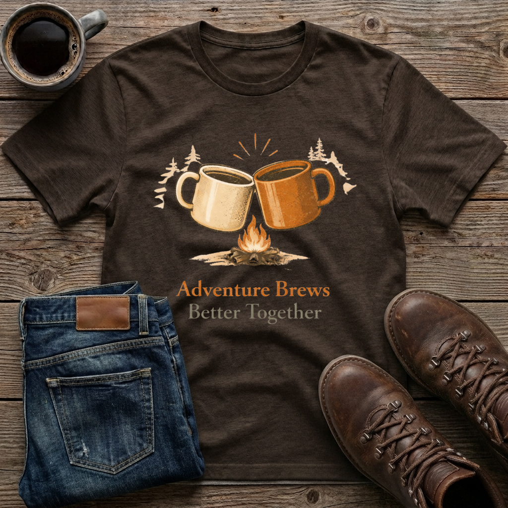 Adventure Brews Better Together T-Shirt
