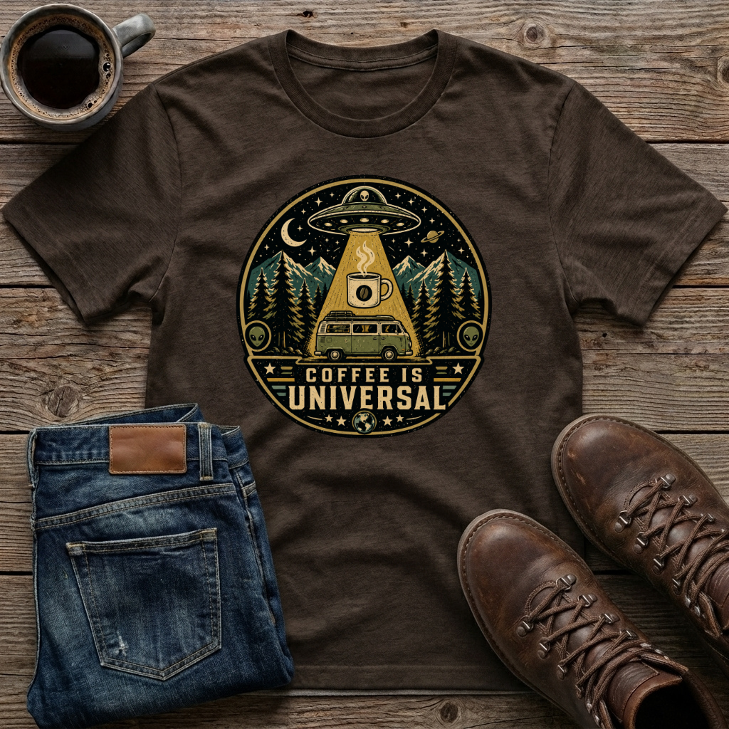 Coffee Is Universal T-Shirt