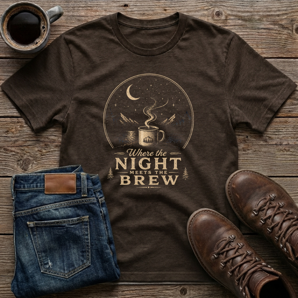 Where The Night Meets The Brew T-Shirt