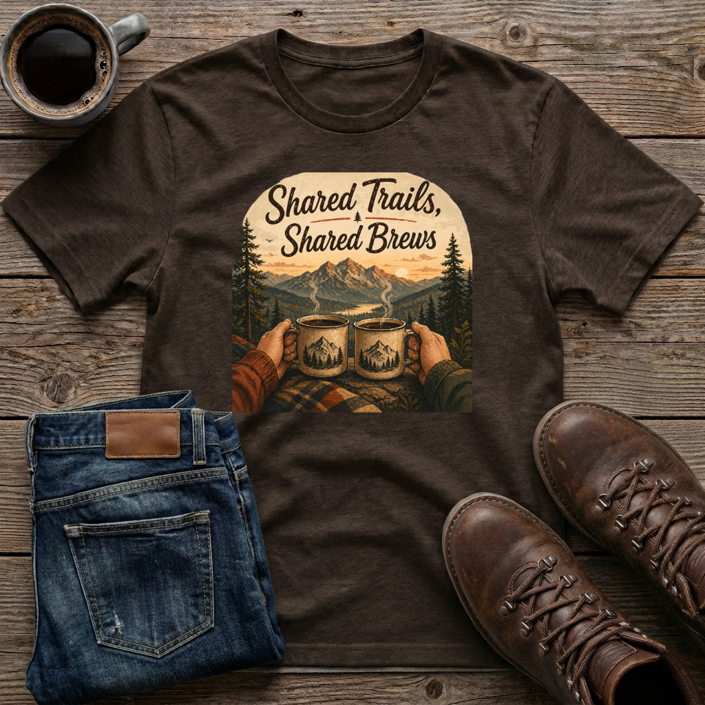 Shared Trails Shared Brews T-Shirt