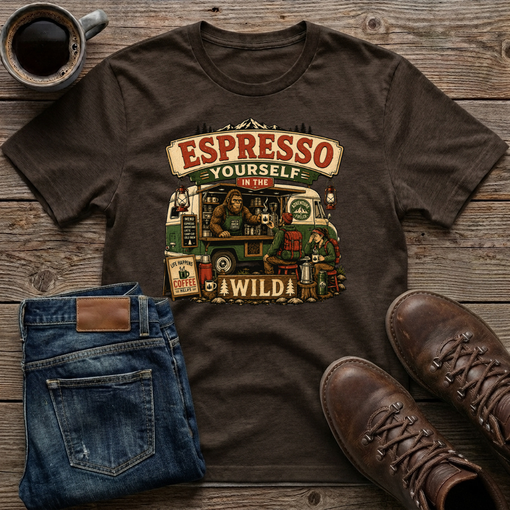 Espresso Yourself In The Wild T-Shirt