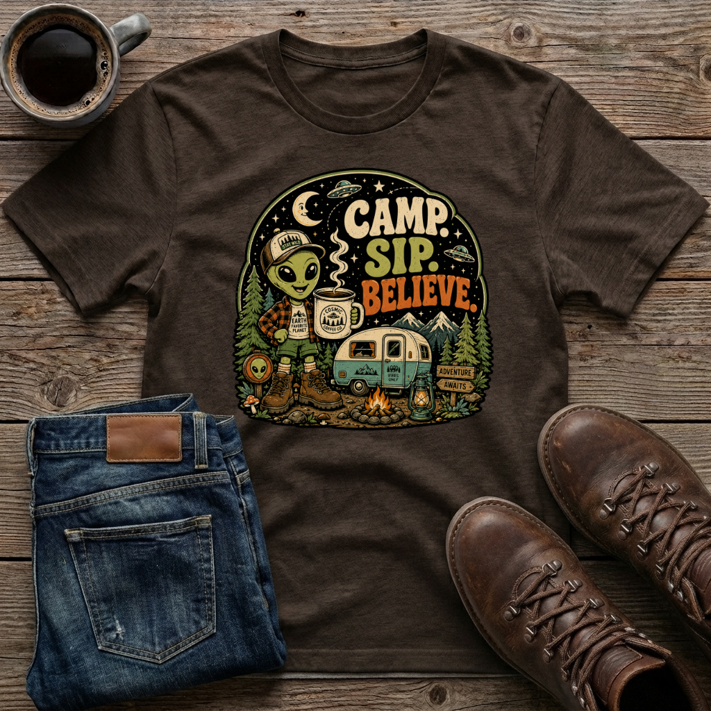 Camp Sip Believe T-Shirt